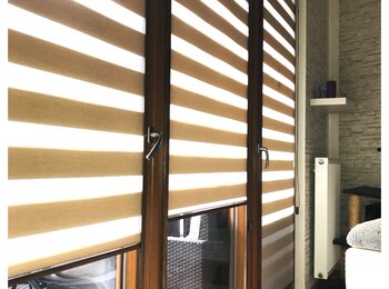 Rolety den a noc na rámu oken-montáž -Praha