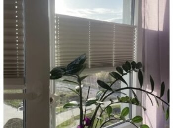 Plissé žaluzie na plastovém okně-Praha Plissé žaluzie na plastovém okně-Praha