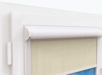 Detail uchycení rolety Rollite Detail uchycení rolety Rollite